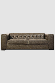 92 Jack sofa in Everlast Lithium performance leather