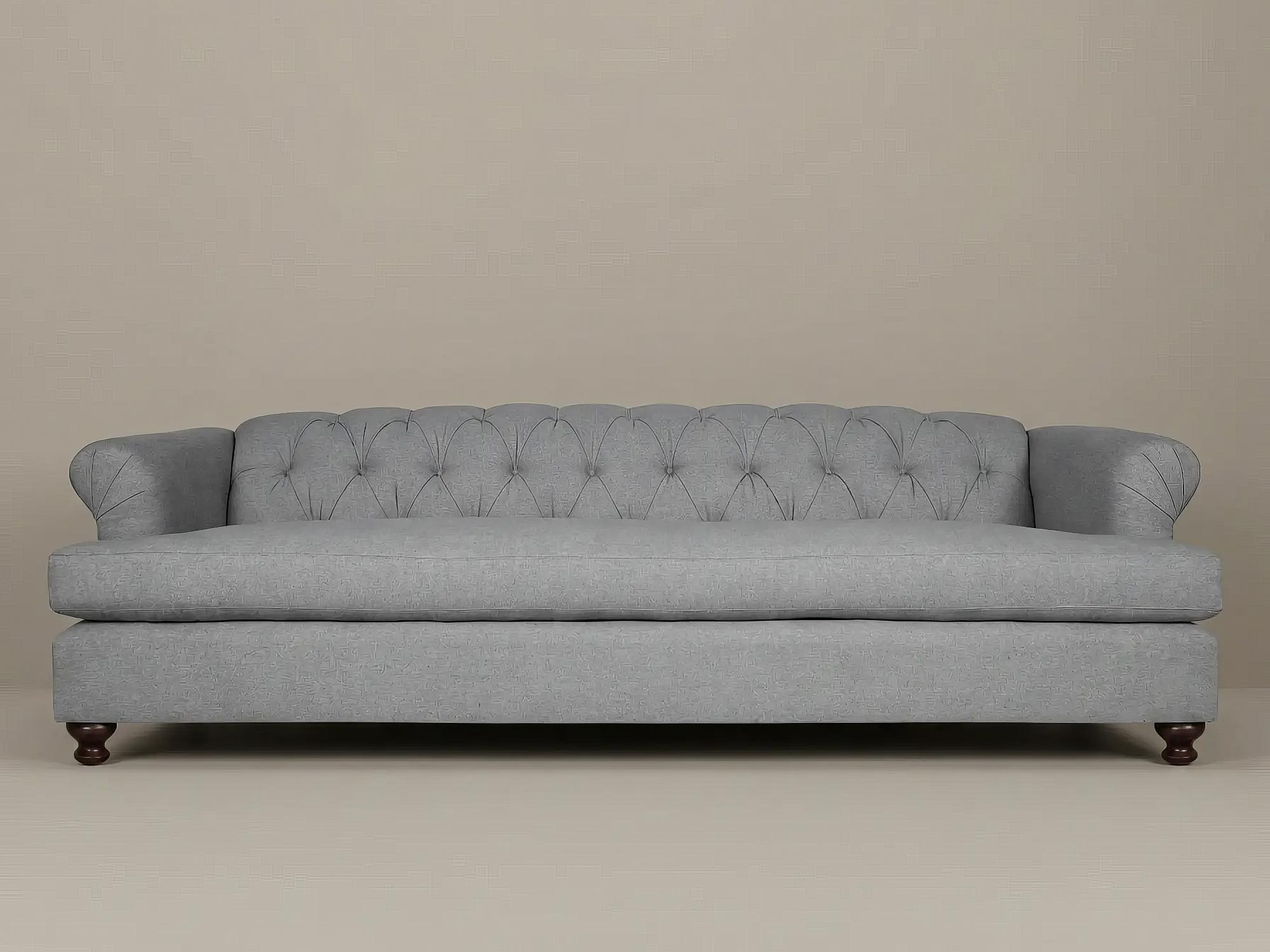 102 Poodles sofa in Greenwich Chrome stain-proof fabric