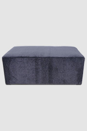 54x30 Blockhead ottoman in Ridges Fleet 304