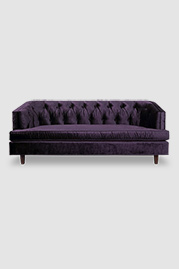 80 Olympia sofa in Prince Windsor purple stain-proof velvet