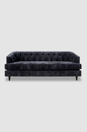 88 Olympia sofa in Jay Asphalt performance fabric