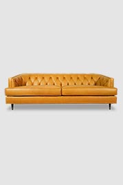 96 Olympia sofa in Royale Cumin leather