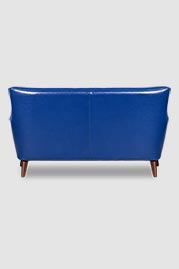 58 Gogo sofa in Delaware Baltic blue leather