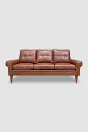 82 The Professor sofa in Untouchable Preston performance leather