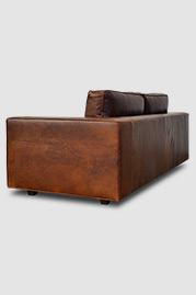 85 Jasper sofa in Berkshire Bourbon brown leather