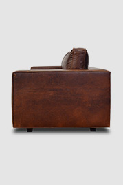 85 Jasper sofa in Berkshire Bourbon brown leather