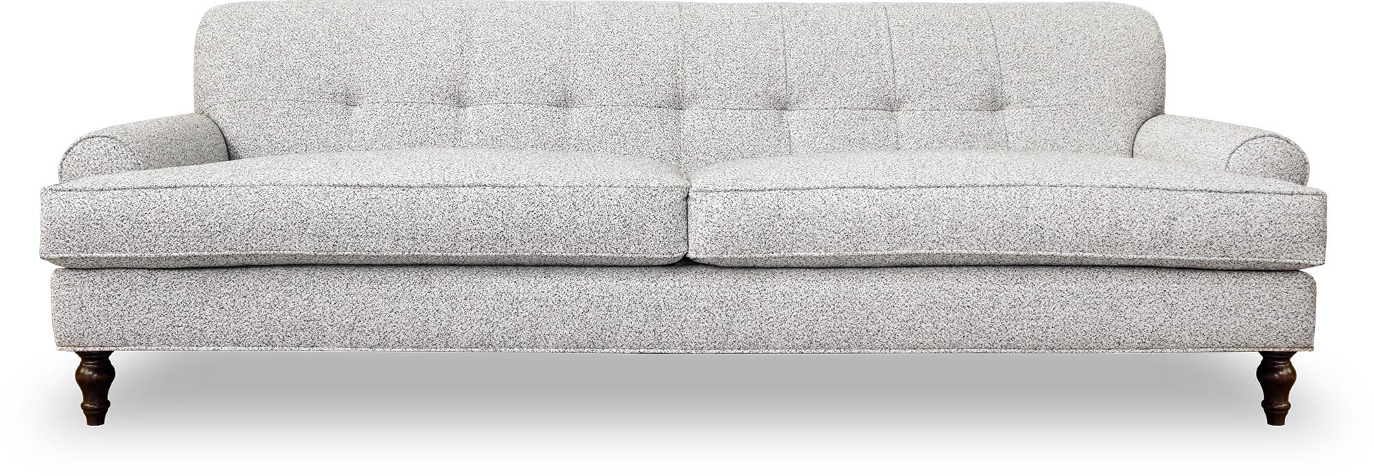 98 Puddin sofa in Cortlandt Dalmation
