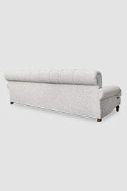98 Puddin sofa in Cortlandt Dalmation performance fabric