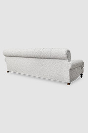 98 Puddin sofa in Cortlandt Dalmation performance fabric