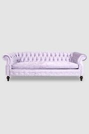 102 Cecil sleeper sofa in Bruges Lilac velvet