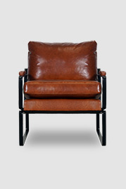 Weldon chair in Bellissimo Caramello leather