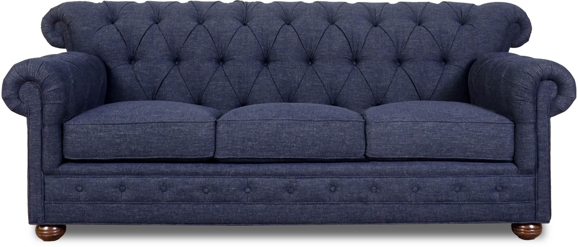 96 Sylvester sofa in Varick Indigo fabric