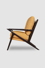 Benson chair in Ludlow Pineapple fabric