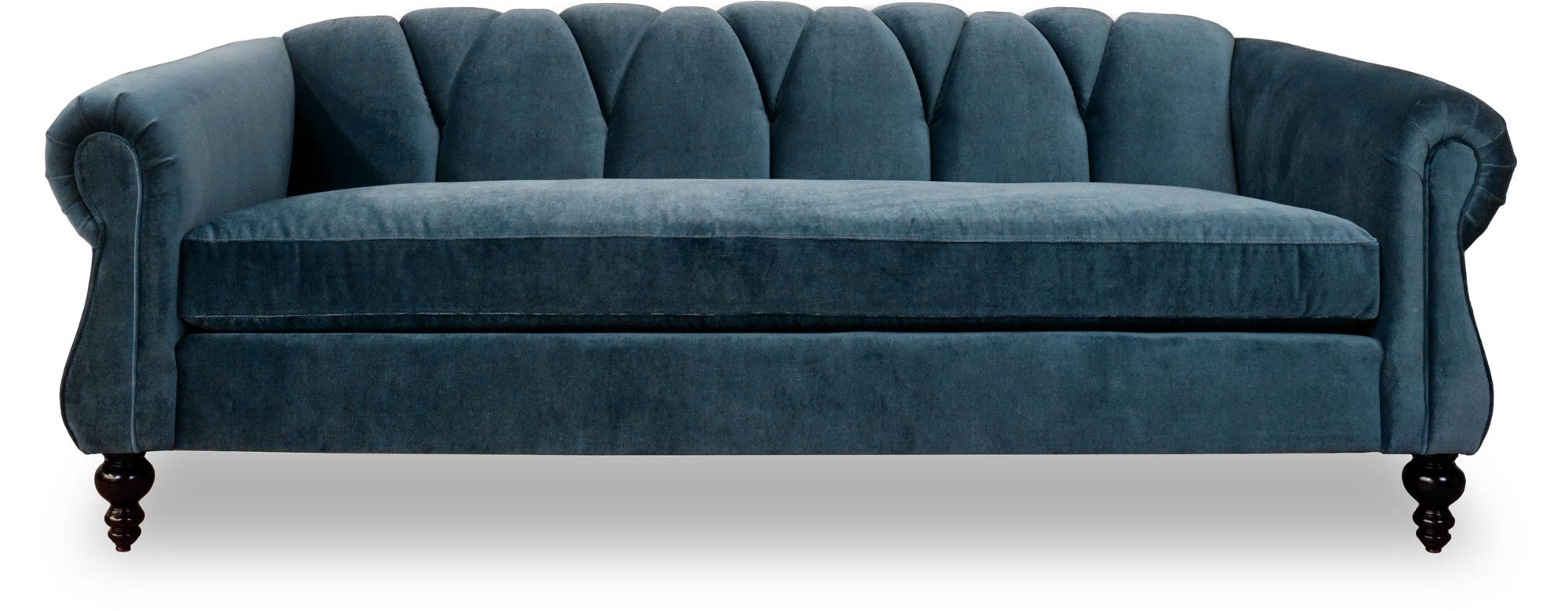 Alejandro sofa in Como Dragonfly velvet