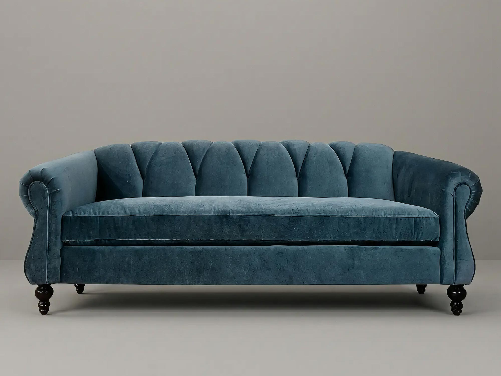 Alejandro sofa in Como Dragonfly velvet