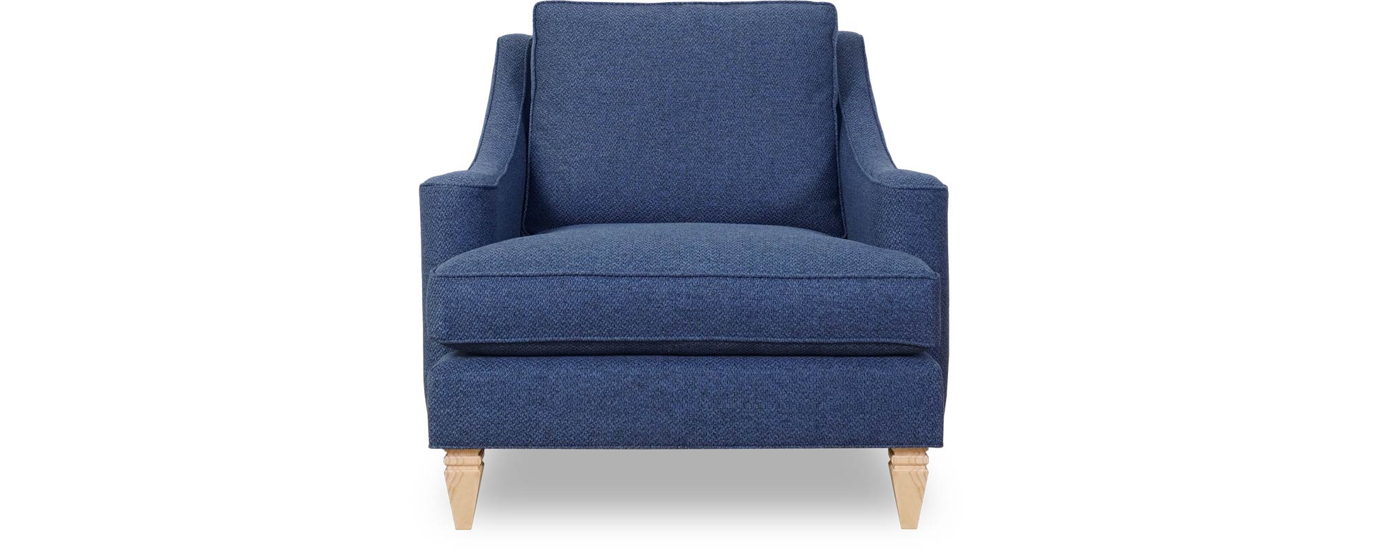 37 Bridget armchair in Fulton Lapis performance fabric