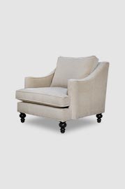 Bridget armchair in Cannes Canvas velvet