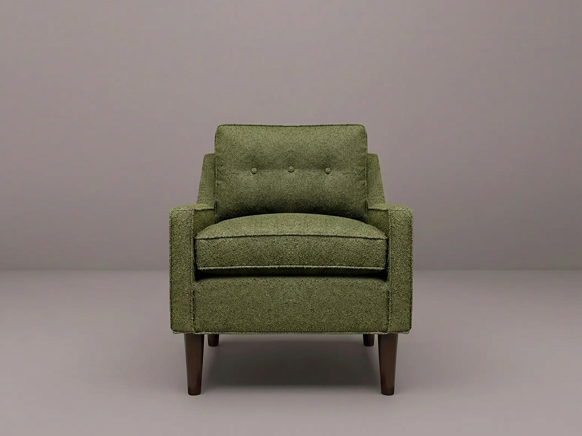 Pickles armchair in Cortlandt Wheat