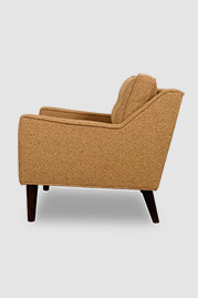 Pickles armchair in Cortlandt Wheat performance fabric