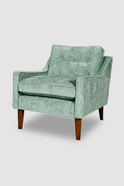 Pickles armchair in Jay Jade