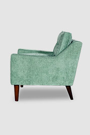 Pickles armchair in Jay Jade