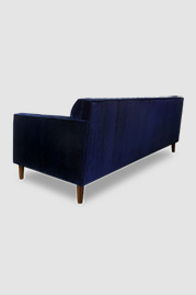 86 Captain Obvious sofa in Porto Indigo blue velvet