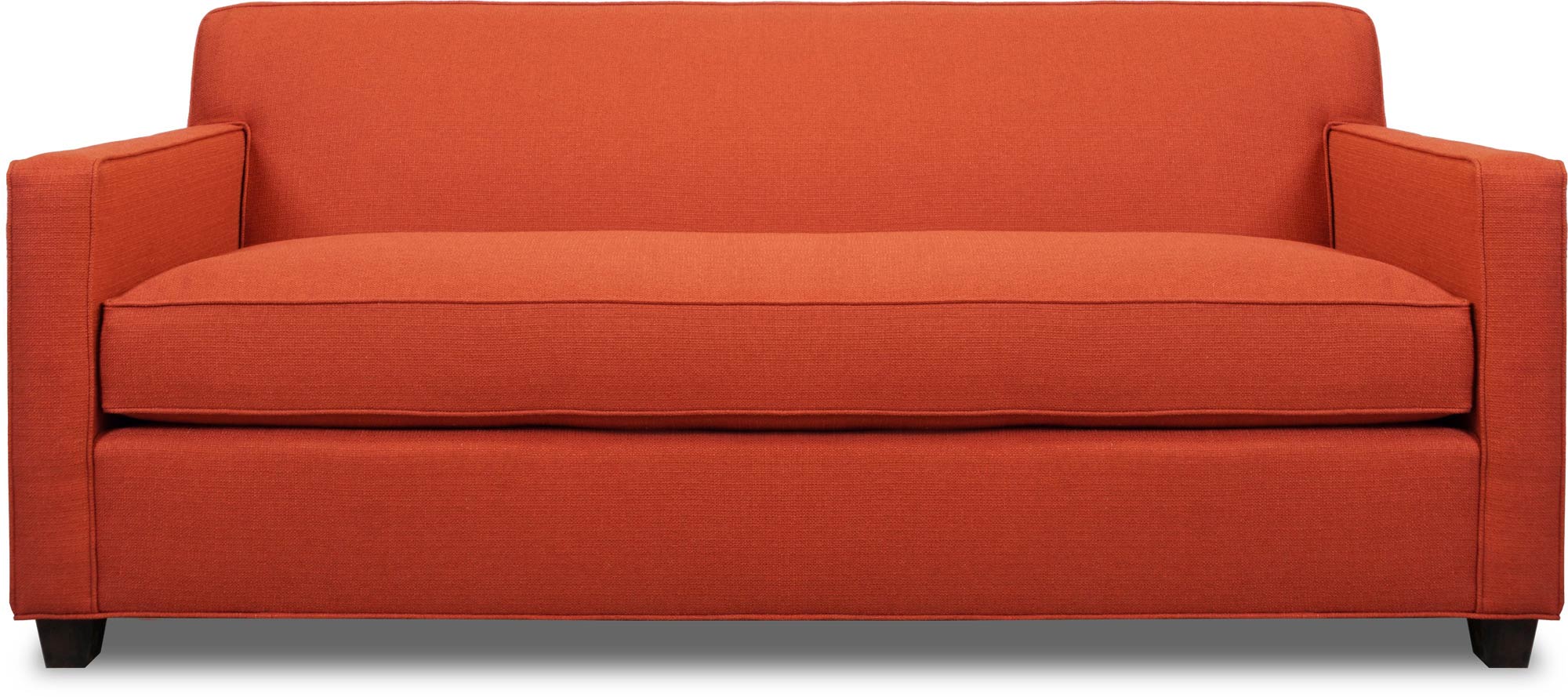74 Bond sofa in Ludlow Russet performance fabric