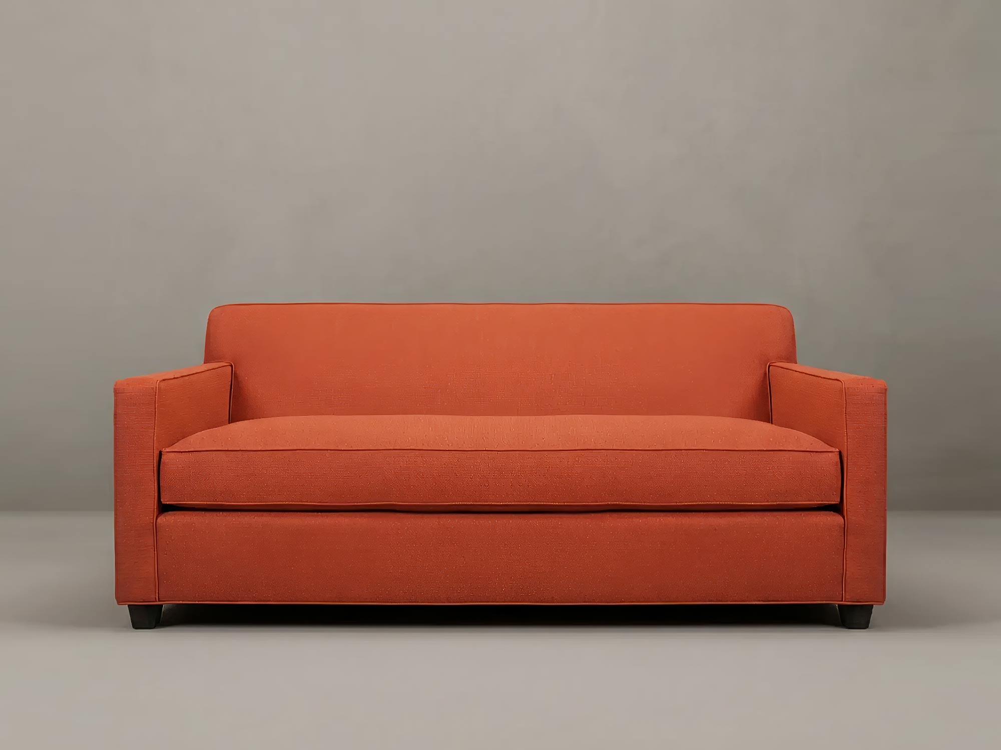 74 Bond sofa in Ludlow Russet performance fabric