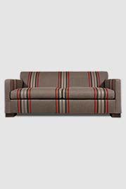 Bond sleeper sofa in Pendleton by Sunbrella Yakima Park stripe fabric