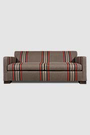 Bond sleeper sofa in Pendleton by Sunbrella Yakima Park stripe fabric