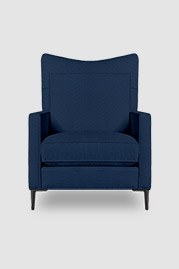 Falcon armchair in Bedford Evening performance fabric