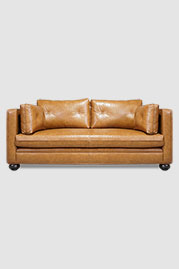 72 Greta sofa in Everlast Leverage performance leather