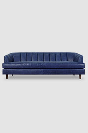 96 Cypress sofa in Stardust Los Alamos 5825 blue leather