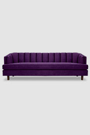 96 Cypress sofa in Porto Deep Purple velvet