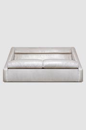 74 Aspen sofa in Bruges Plaster off-white velvet