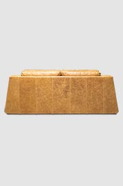 84 Monti sofa in Yuma Sunflower leather