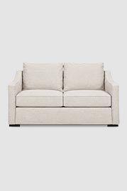 72 Cameron sofa in Shelter Flax linen fabric