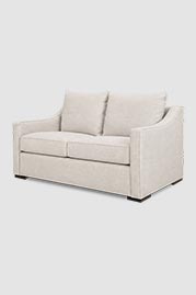 72 Cameron sofa in Shelter Flax linen fabric