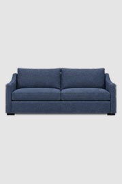 86 Cameron sofa in Montauk Night Sky blue performance fabric