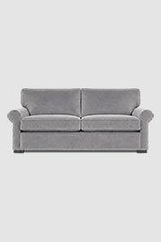 80 Sloan sofa in Porto Pewter grey performance velvet