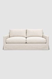 86 Willa sofa in Shelter Flax linen fabric