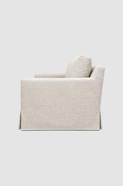 86 Willa sofa in Shelter Flax linen fabric