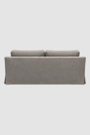 86 Willa sofa in Varick Concrete grey linen blend fabric