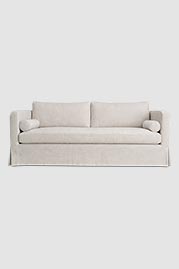86 June sofa in Shelter Flax linen fabric