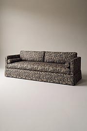 107 June sofa in Tongas Fern fabric