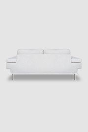 84 Rufus sofa in Oris Snow performance boucle fabric