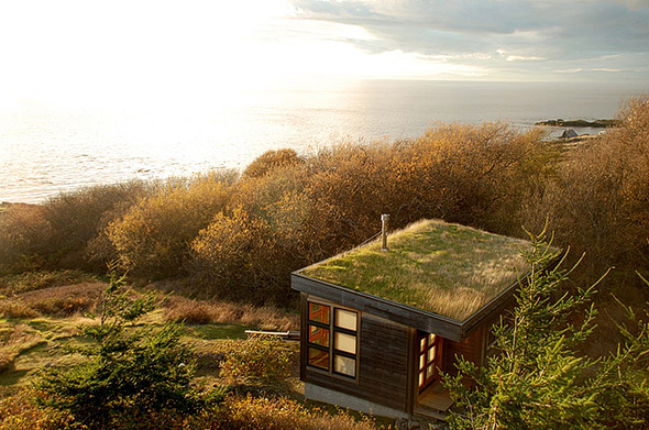 Tiny seaside house
