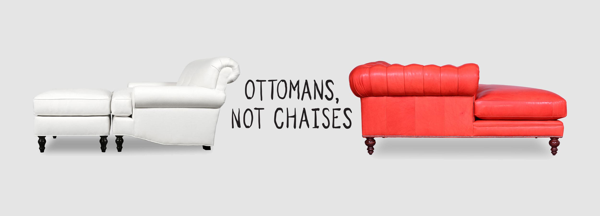 An ottoman is more versatile