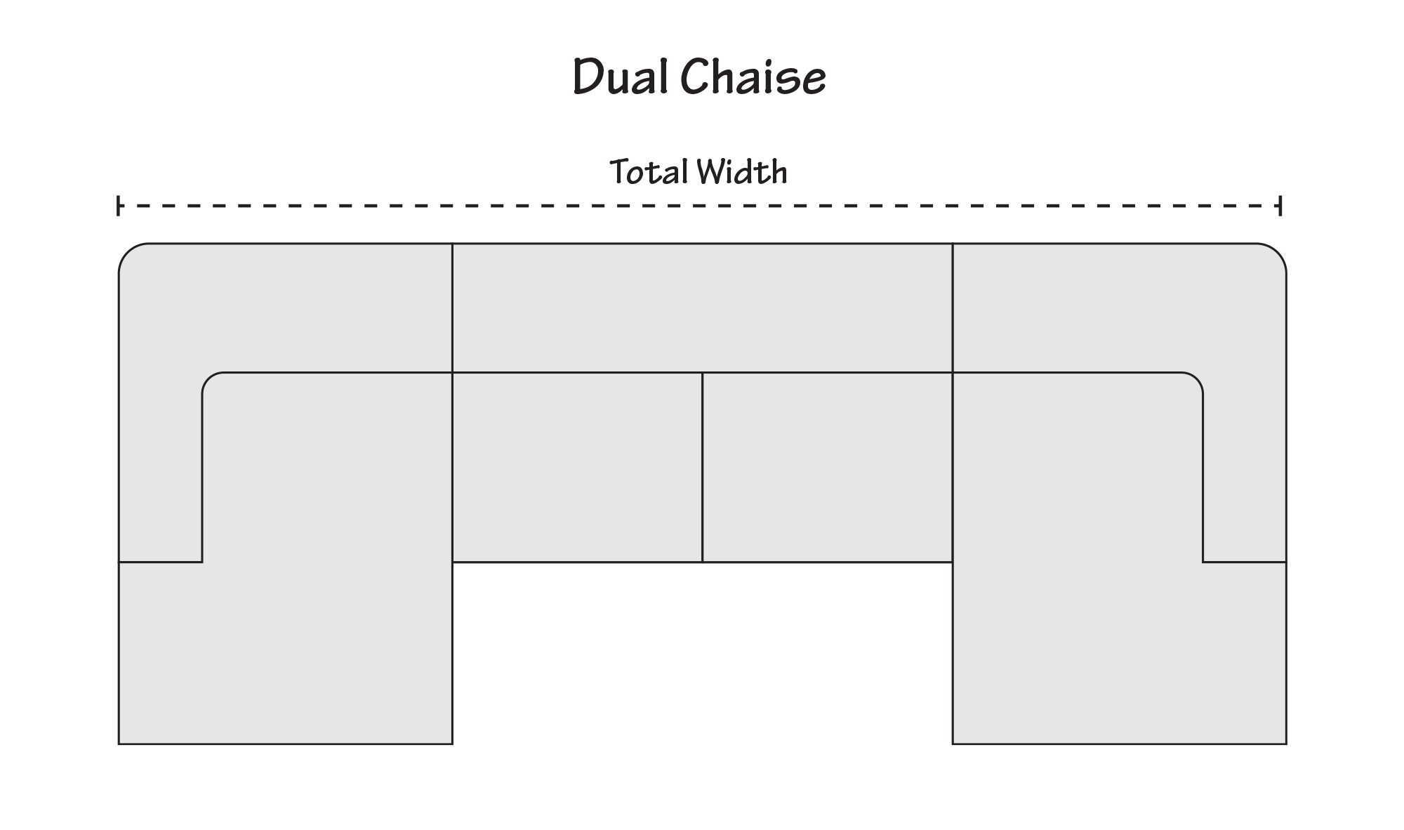 dual chaise