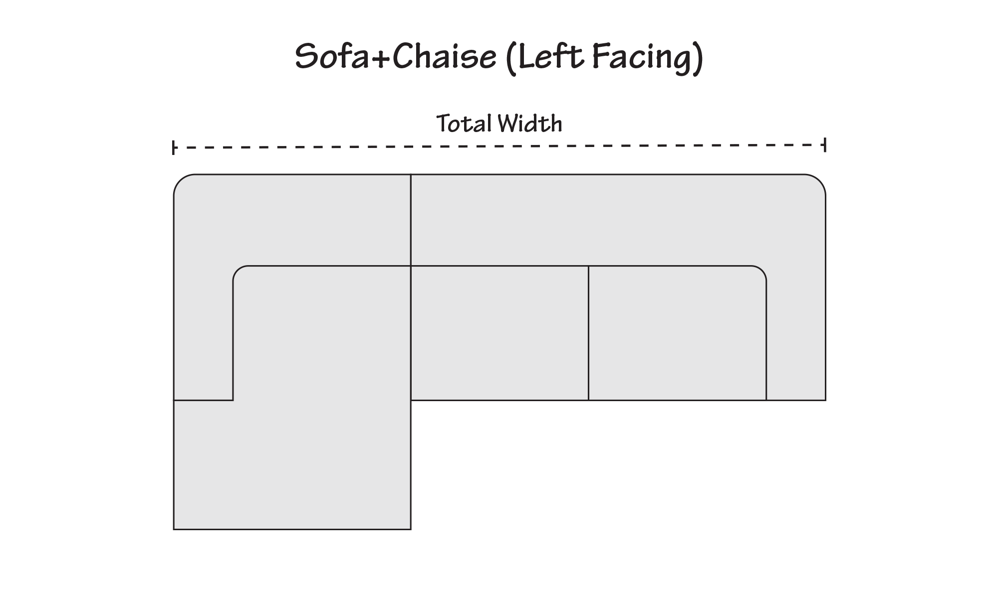 sofa+chaise LAF